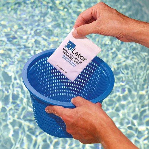 Stains and Discoloration in a Vinyl Liner Pool