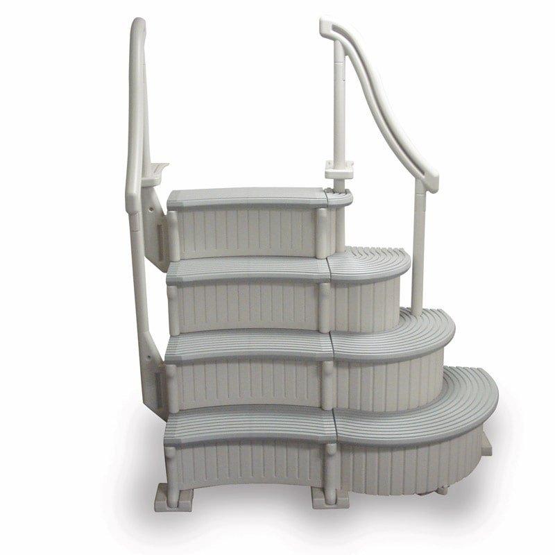 Confer Plastics CCXAG Curve InPool Step System for Inground & Above