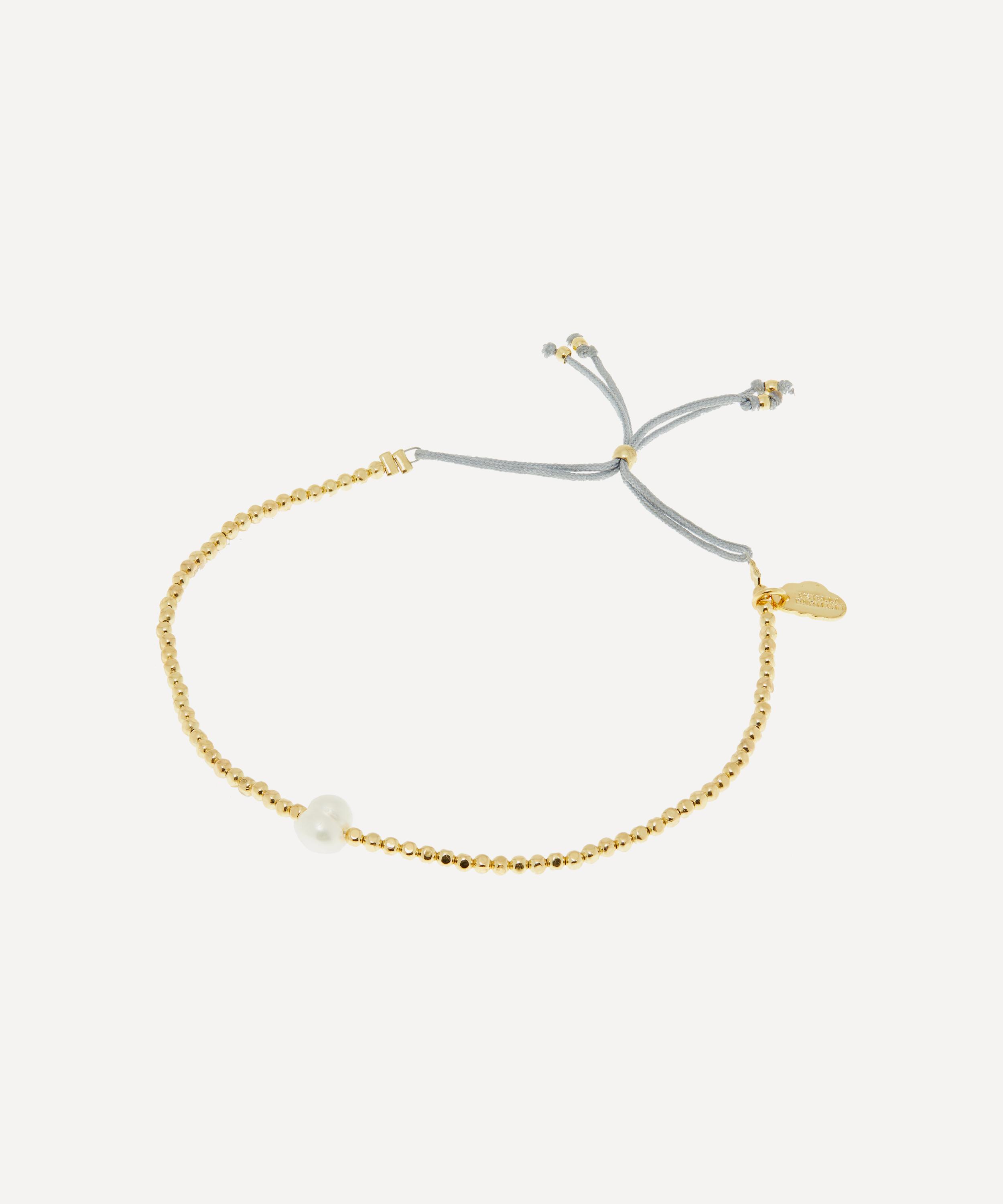 Estella Bartlett Goldplated Faux Pearl Friendship Bracelet ModeSens