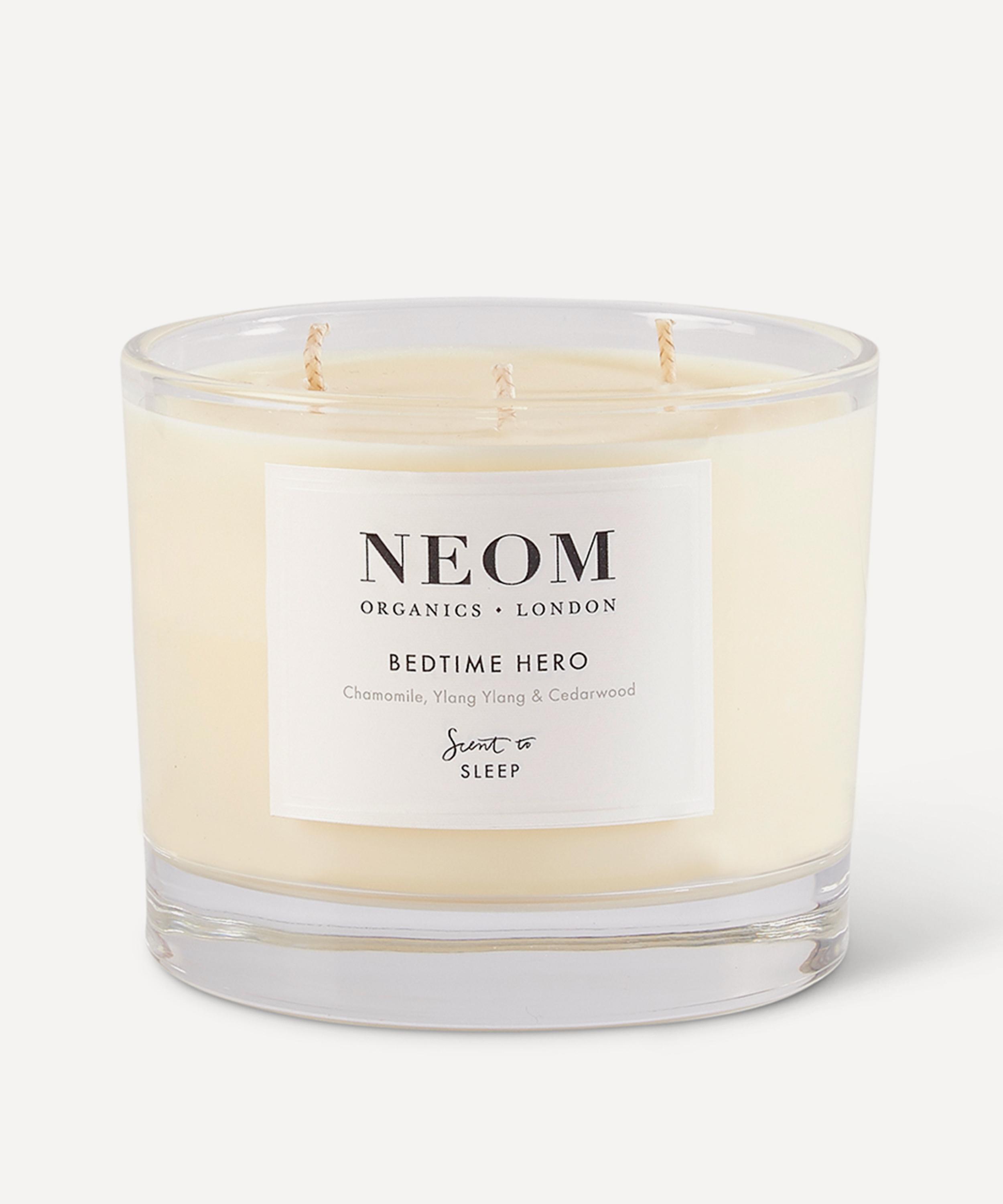 NEOM Organics Bedtime Hero ThreeWick Scented Candle 420g Liberty