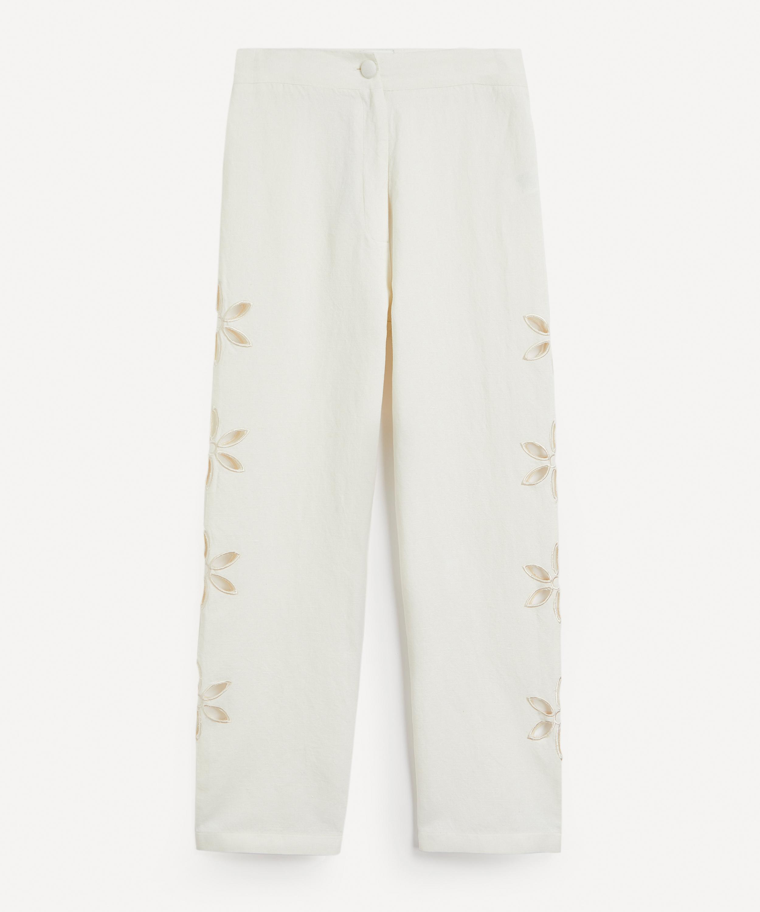 Tach Clothing Linen Trousers Liberty