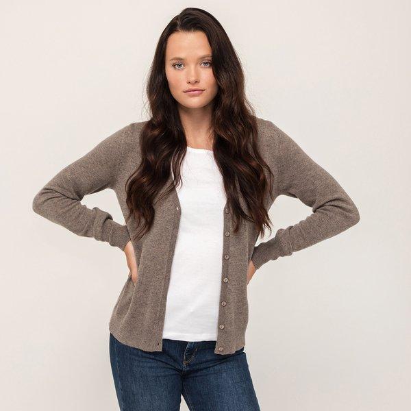 Manor Woman Cardigan en cashmere bio, col v acheter en ligne MANOR