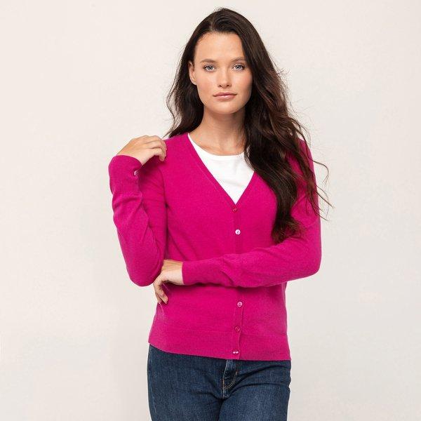 Manor Woman BioCashmere Cardigan, VNeck online kaufen MANOR