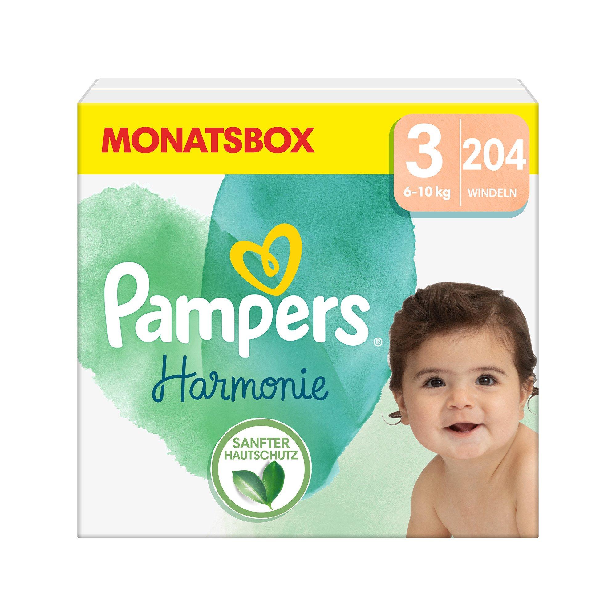 Pampers Harmonie Gr.3 Midi 610 kg Monatsbox Harmonie Taille 3, boîte mensuelle acheter en