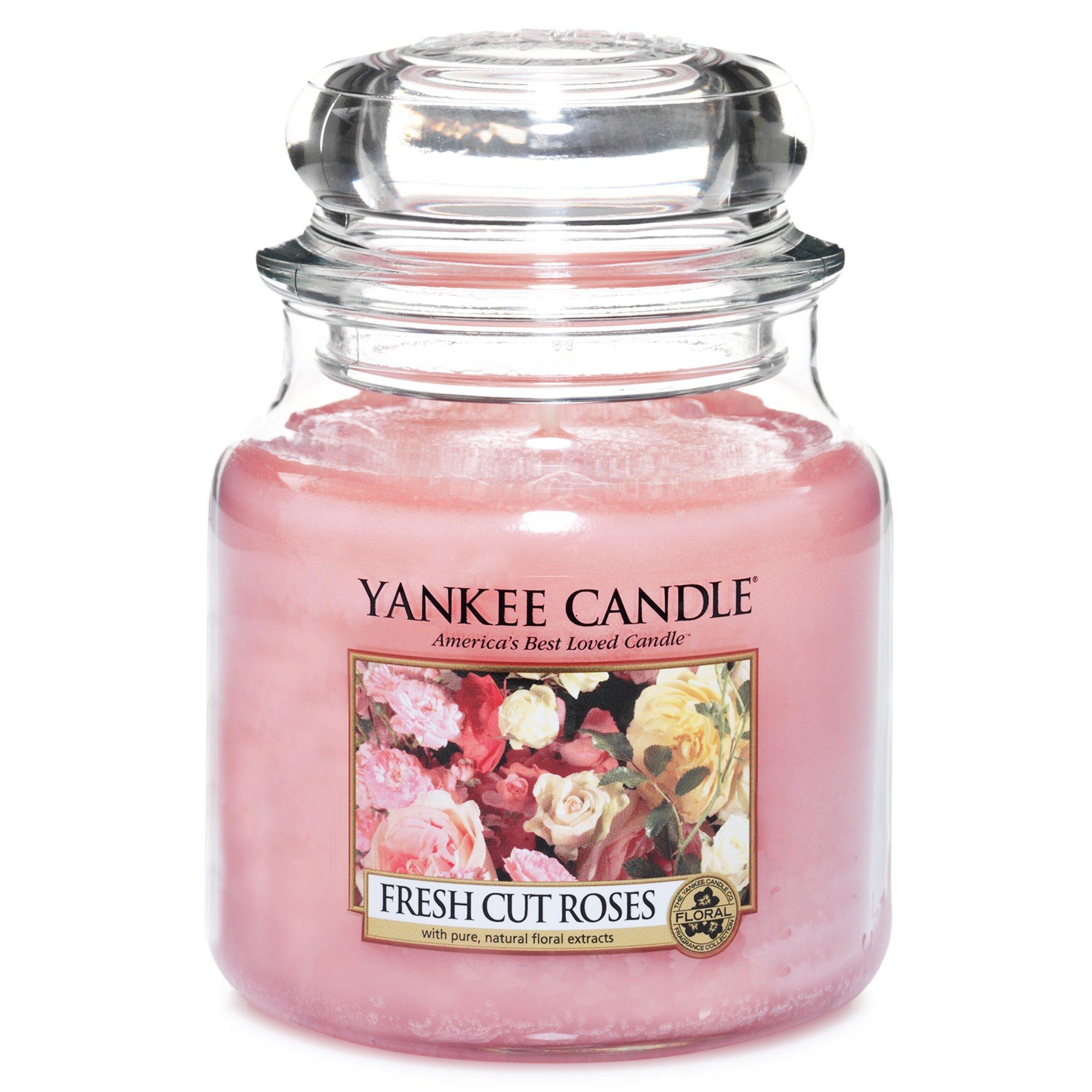 YANKEE CANDLE Bougie parfumée Fresh Cut Roses acheter en ligne MANOR