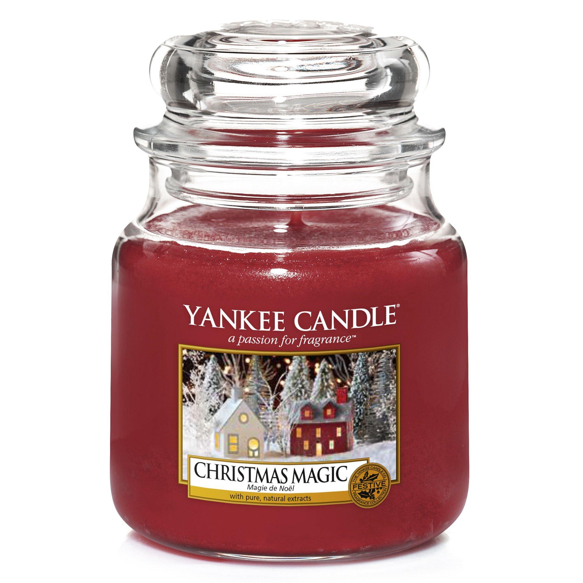 YANKEE CANDLE DuftTeelichter Weihnachten Christmas Magic, Jar C