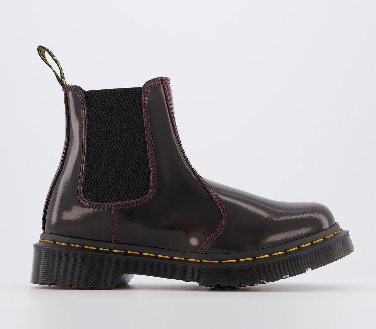 Dr. Martens 2976 Chelsea Boots Cherry Red Arcadia Ankle Boots