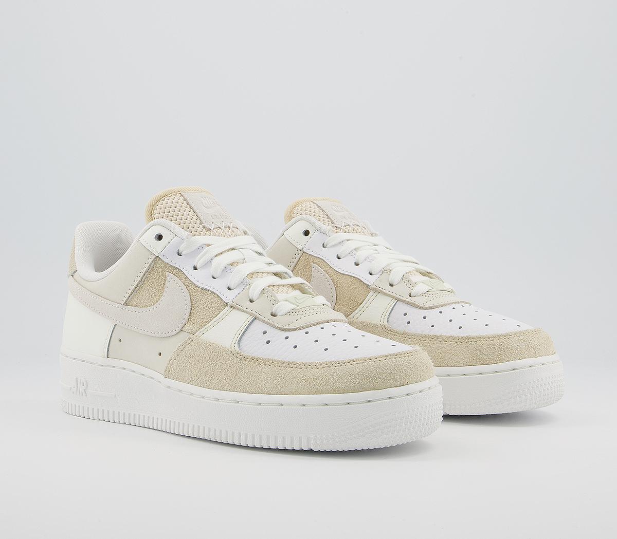 Nike Air Force 1 07 Trainers Sail Summit White Coconut Milk Beach