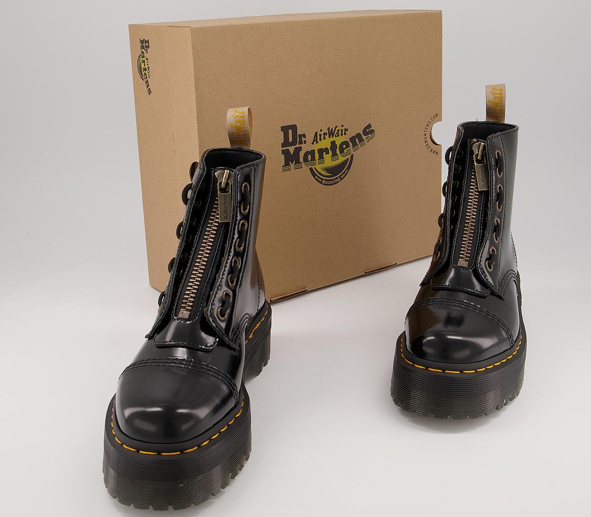 Dr. Martens Sinclair Vegan Boots Black Ankle Boots