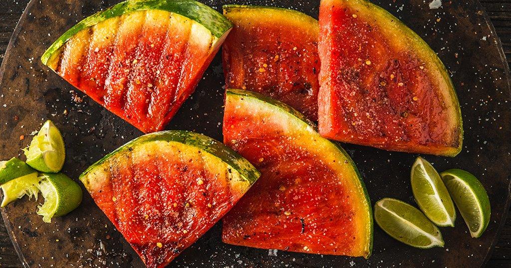 Grilled Watermelon with Lime & Chili Salt Recipe Traeger Grills