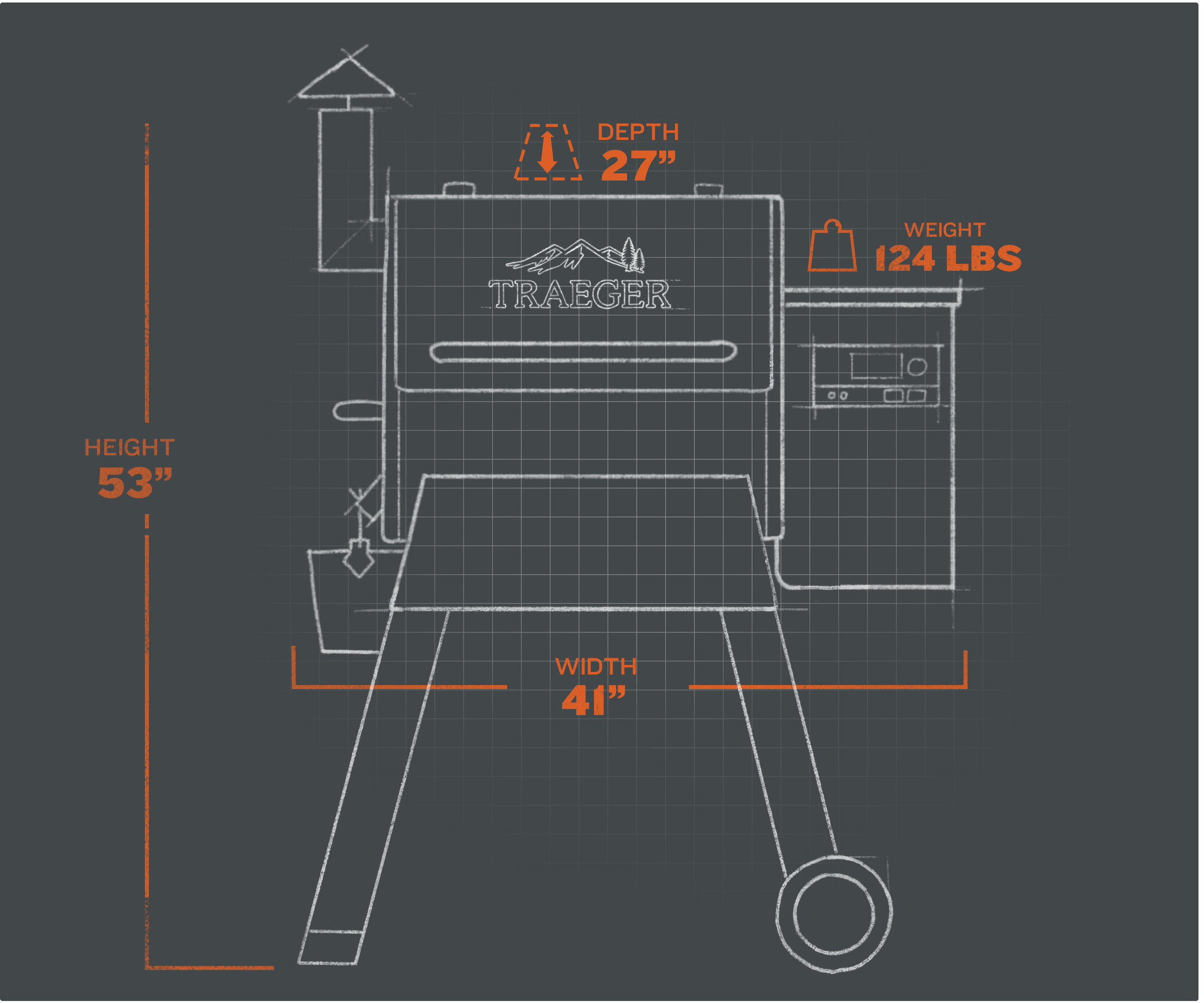 Traeger Pro 575 WiFi Pellet Grill
