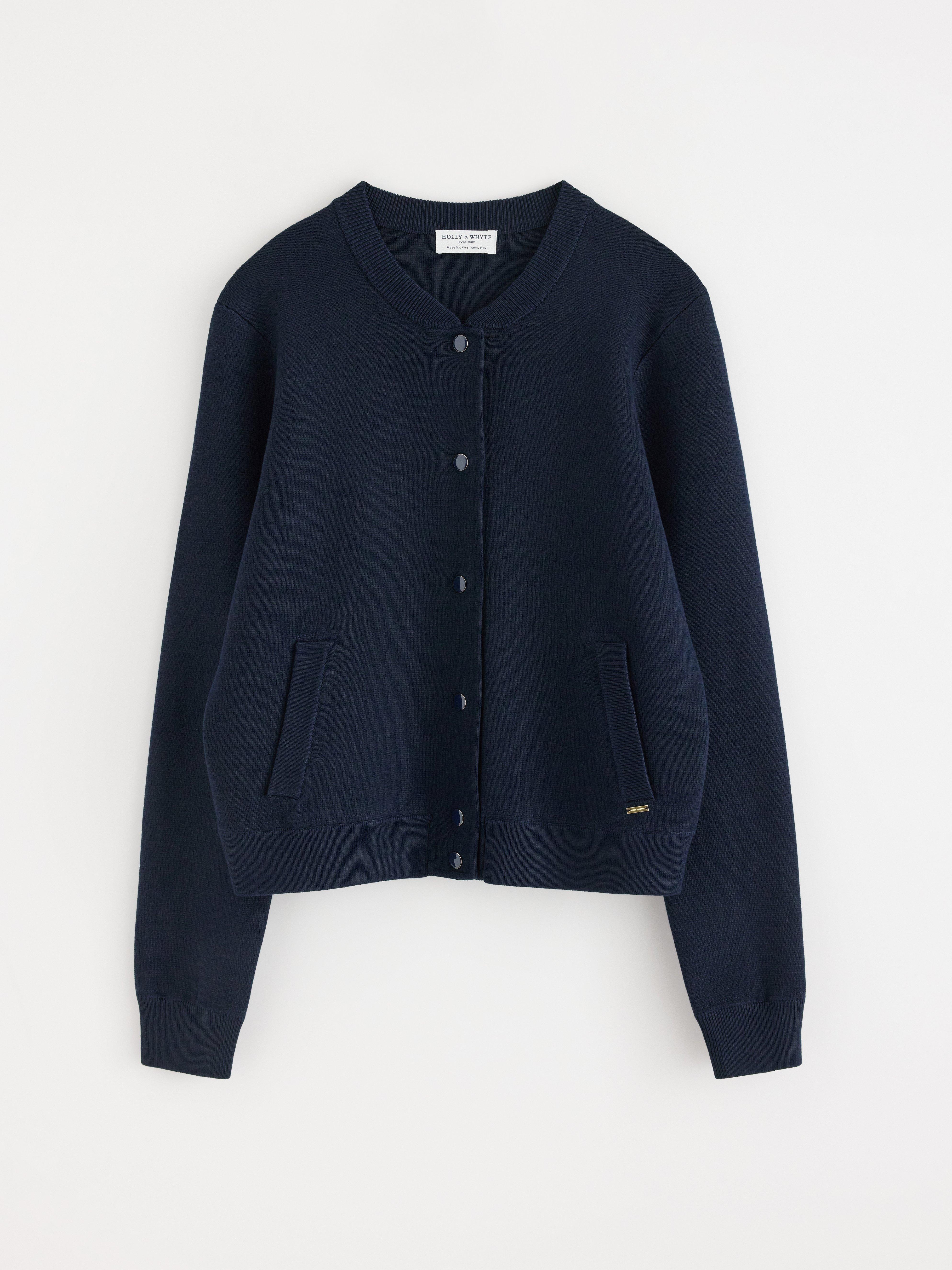 Knitted bomber jacket Lindex