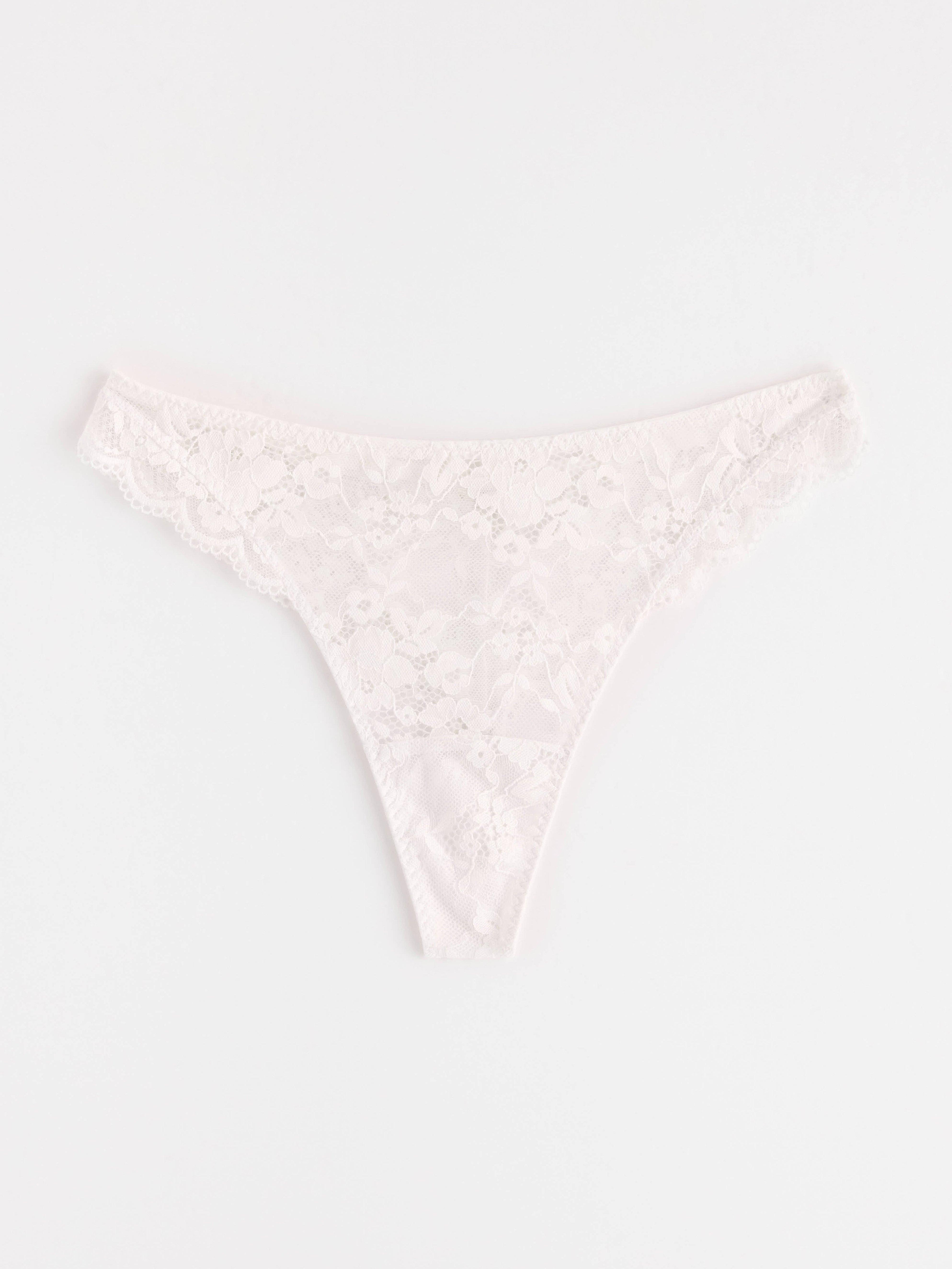 Thong with regular waist Lindex