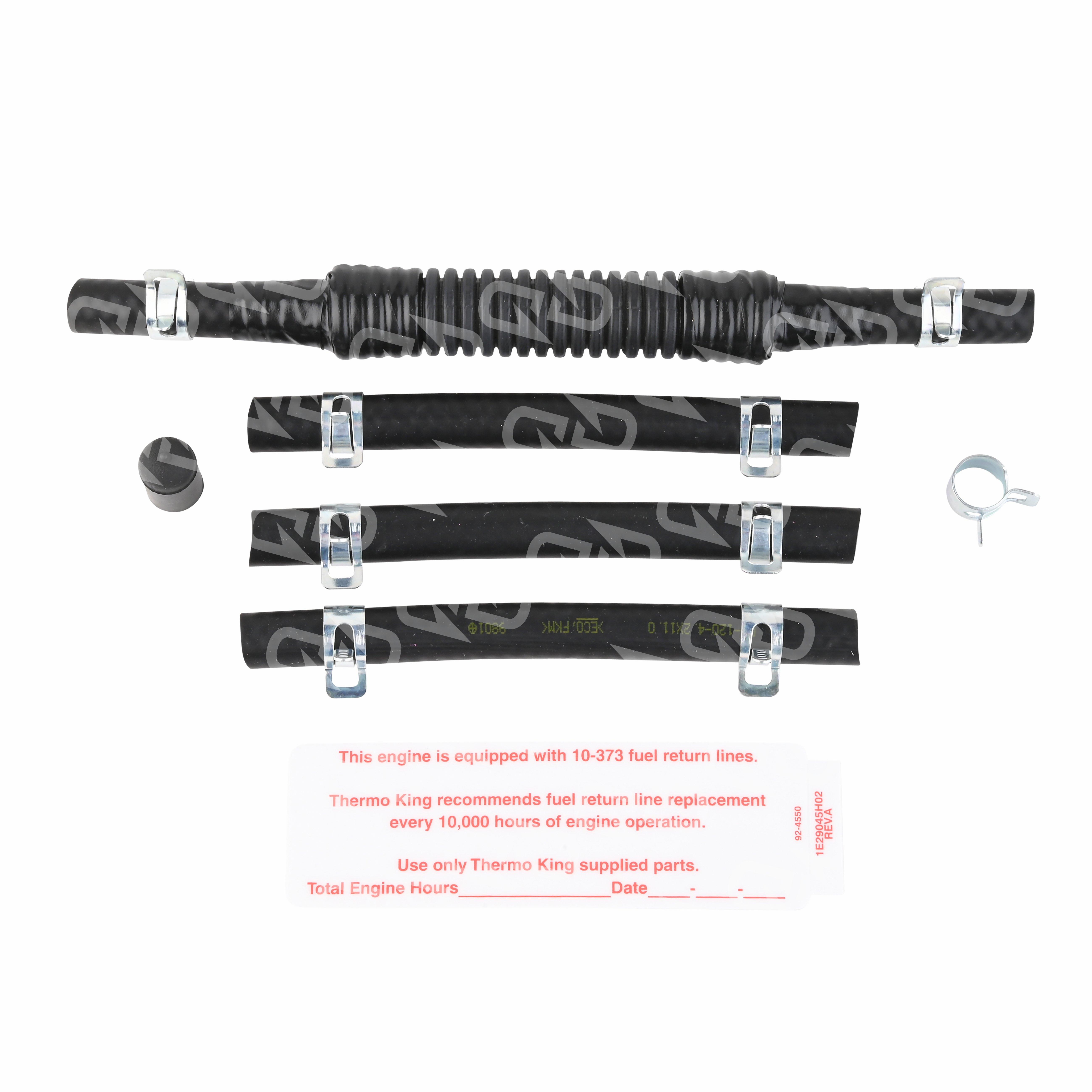 Thermo King Fuel Return Kit TK100373 Diesel Dash