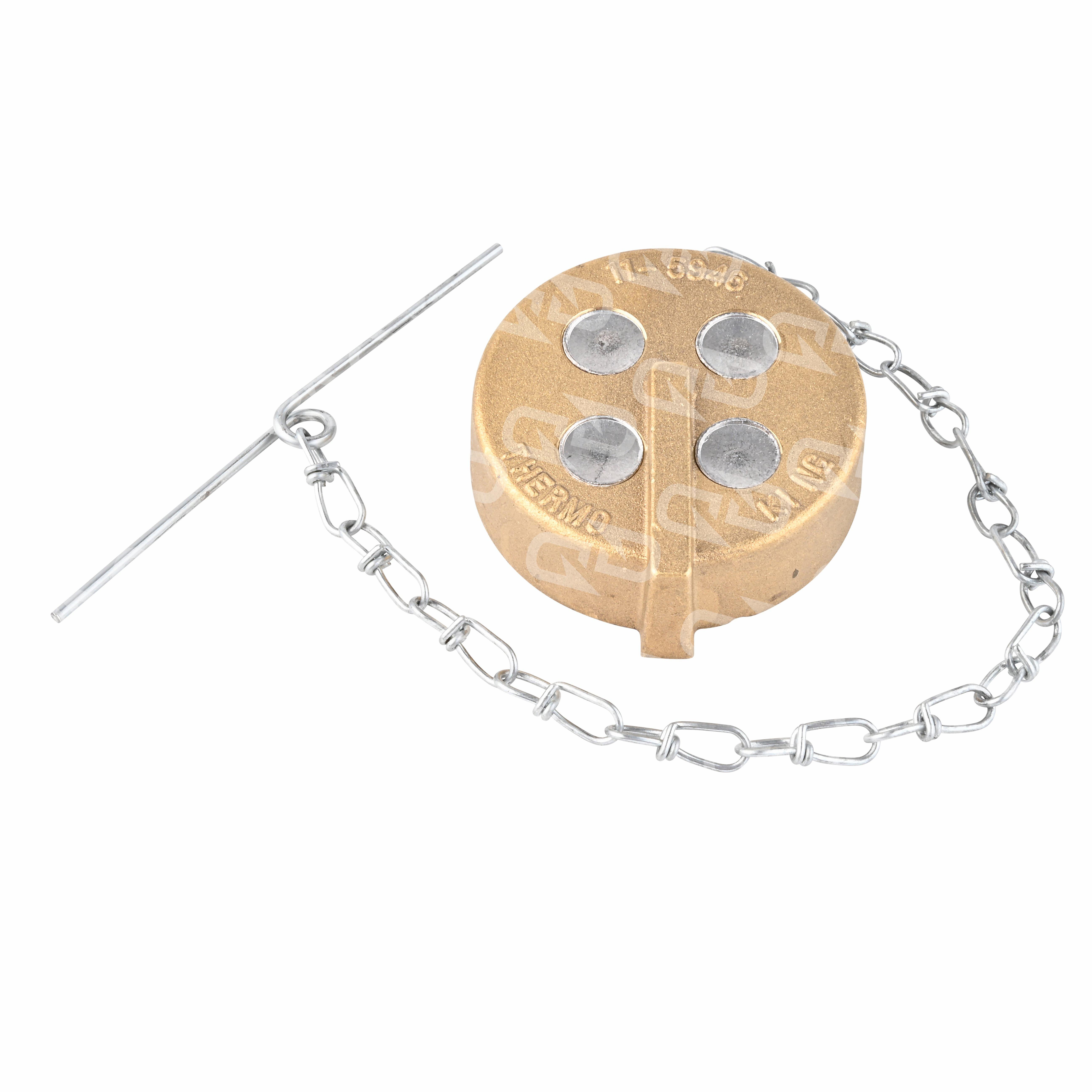 Thermo King Fuel Tank Cap, 1.87 in x 1.87 in x 19.04mm TK115946