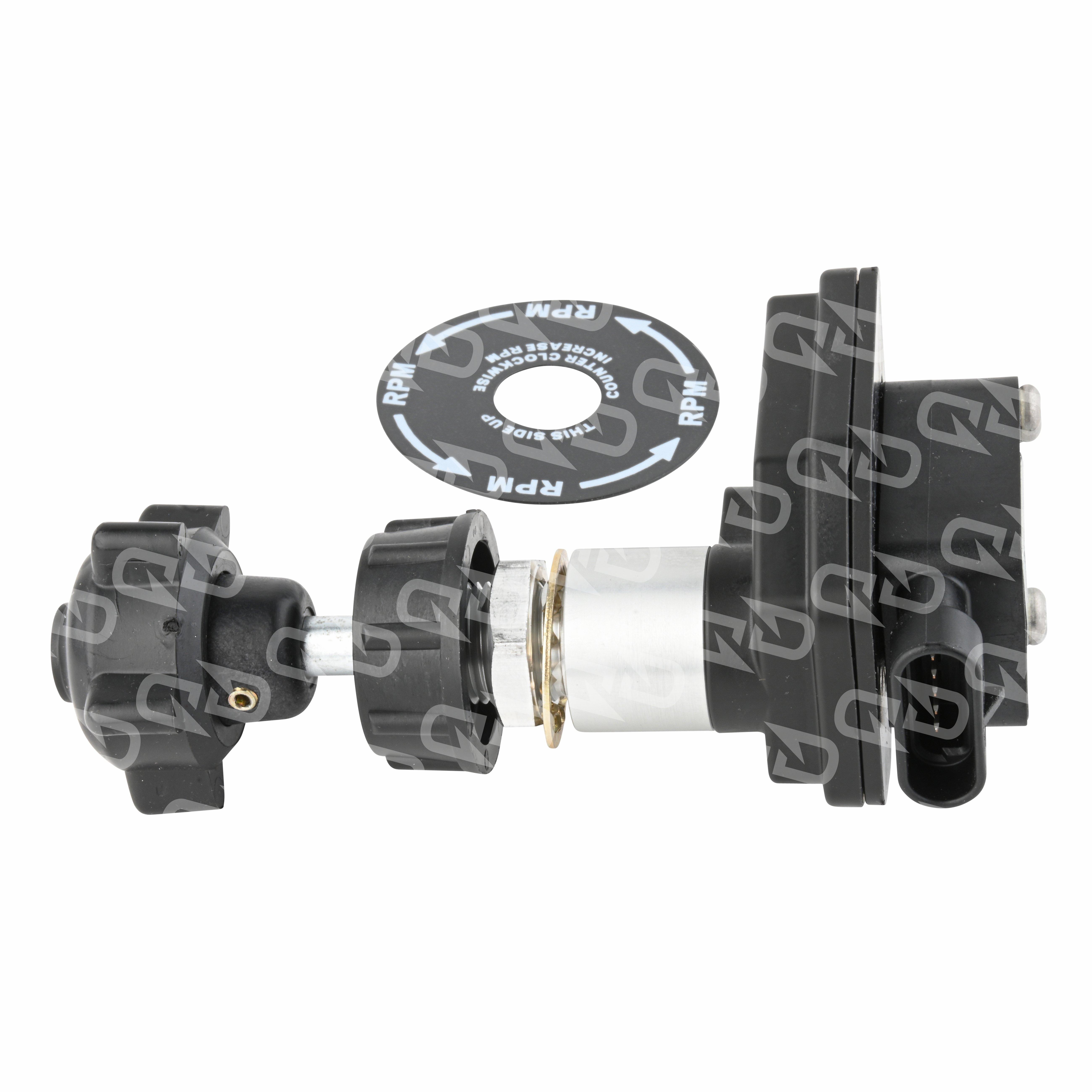 Morse Controls Electronic Throttle Control, Clockwise Rotation 317901