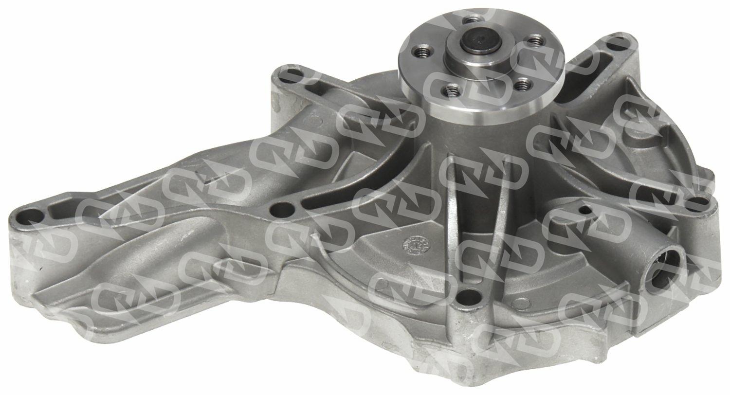 Gates HeavyDuty Water Pump, Cast Aluminum, Reverse Rotation, With Gasket and 12 Bolts GT
