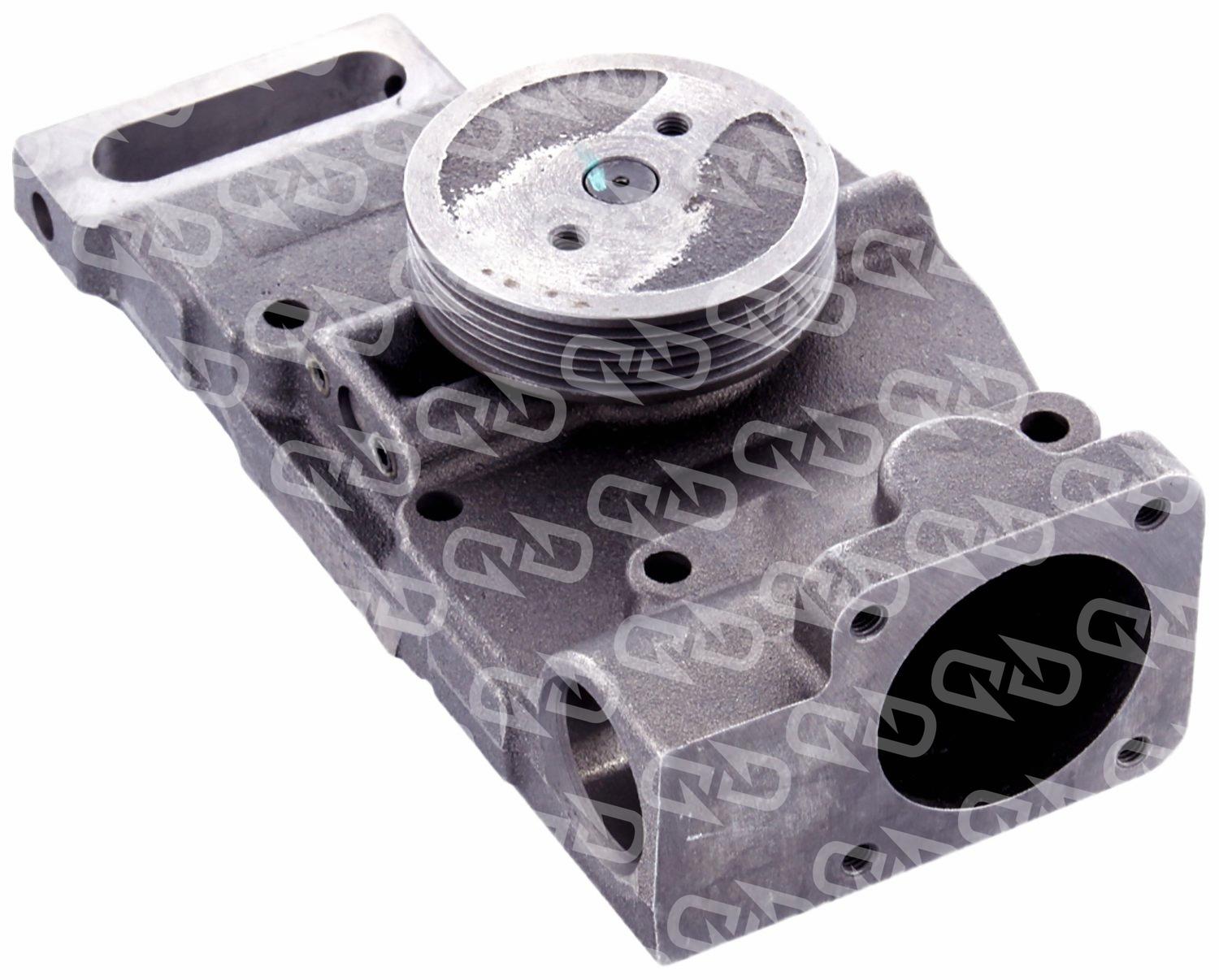 Gates HeavyDuty Water Pump, Cast Iron, Standard Rotation, 2 Outlets, With Bushing, 3 Gaskets