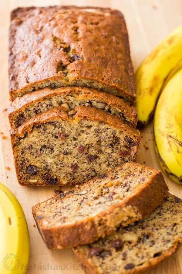 Banana Bread Recipe (VIDEO)