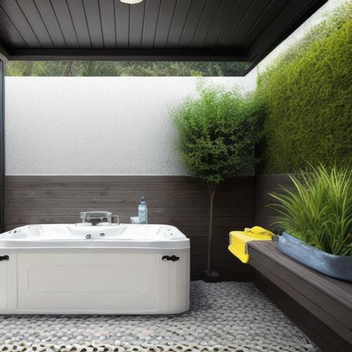 How to drain a softub hot tub