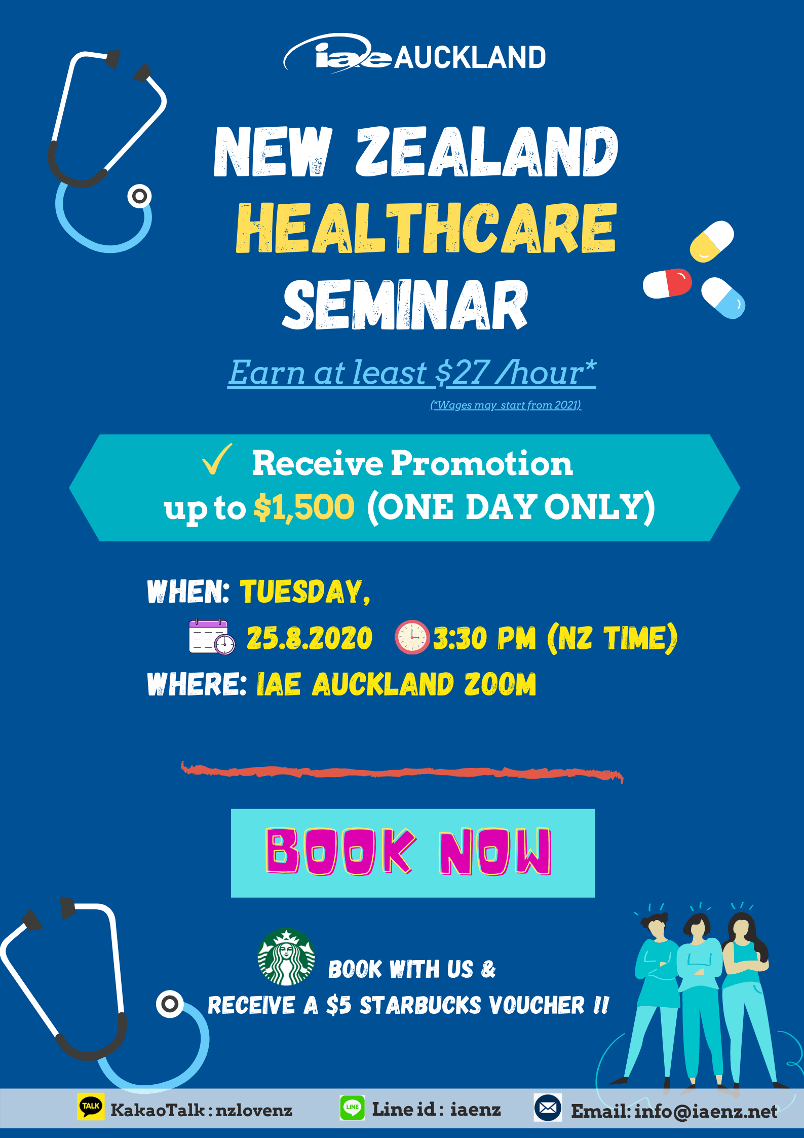 New Zealand Healthcare seminar iae AUCKLAND