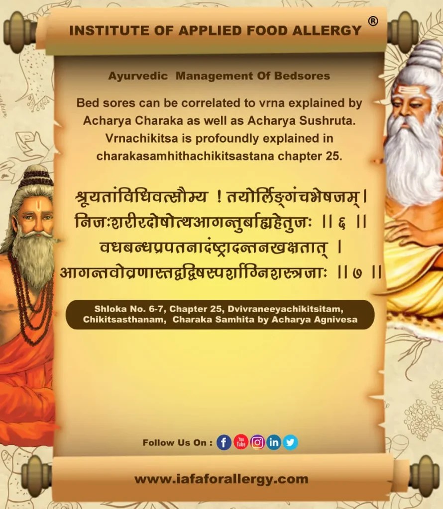 Bedsores (Pressure Ulcers) Natural and Ayurvedic Treatment