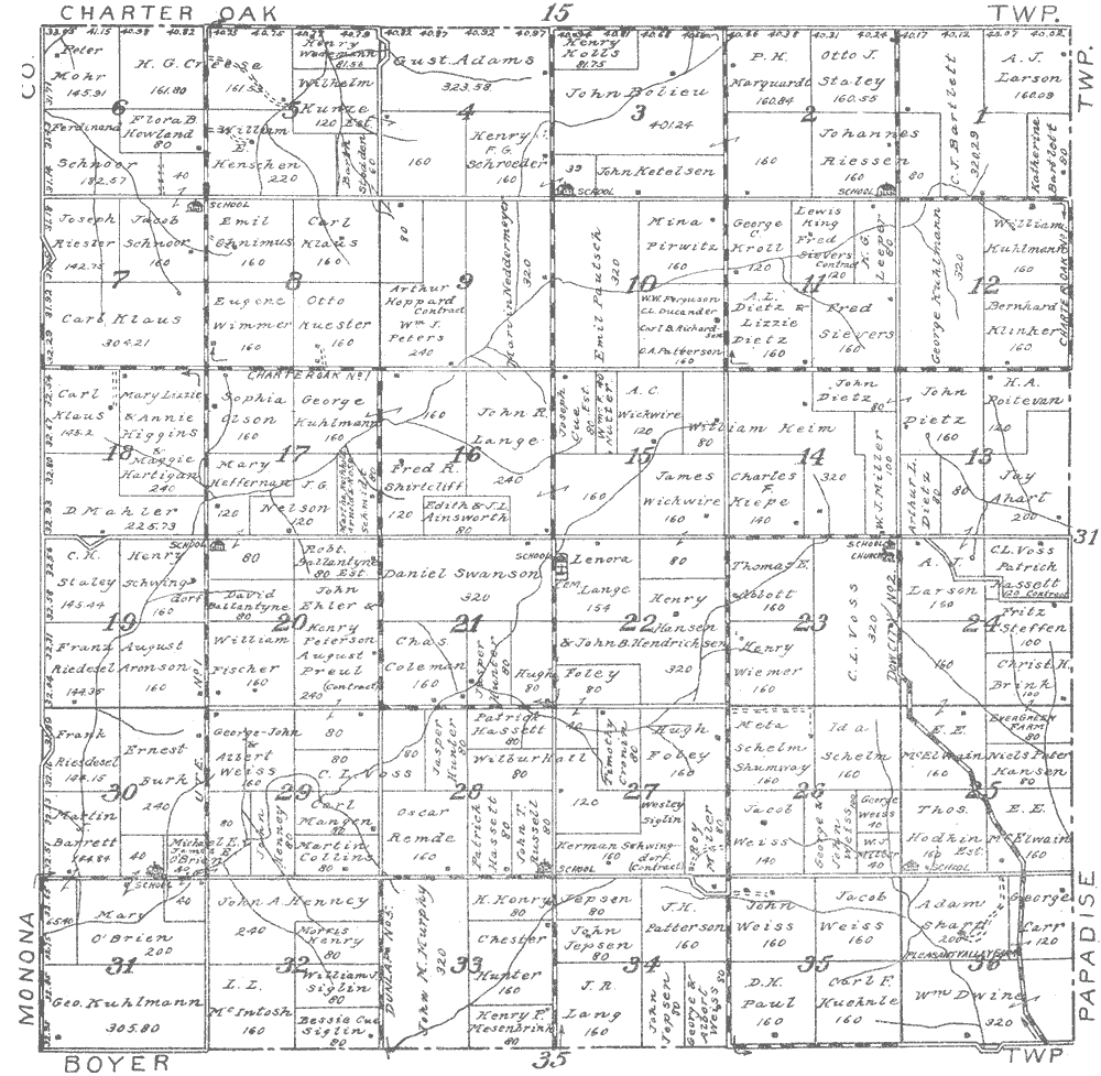 Crawford County Maps, 1920