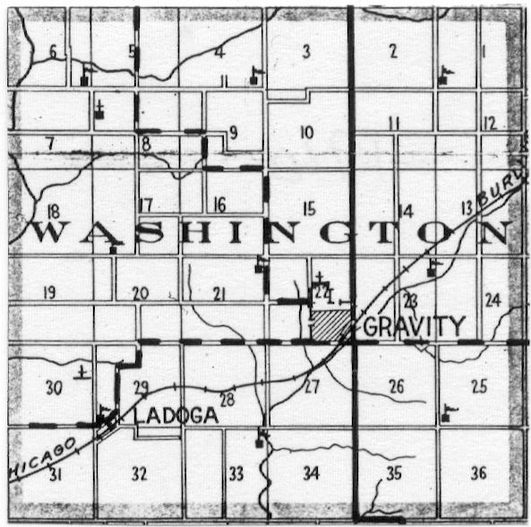 washington township, taylor county, iowa