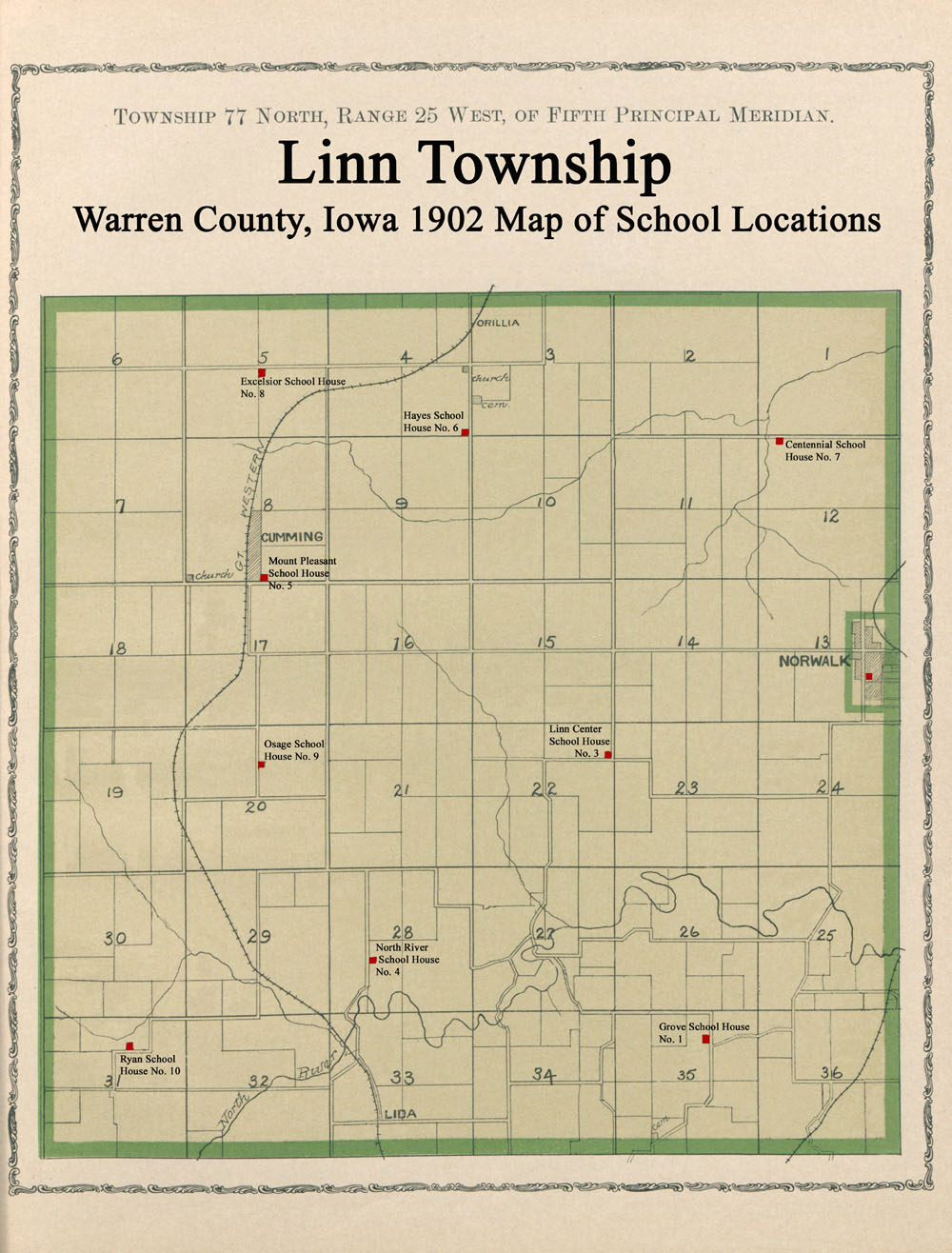 School locations by Township