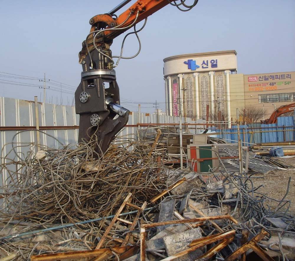 Hydraulic Shear Mini Excavator Shear Attachments