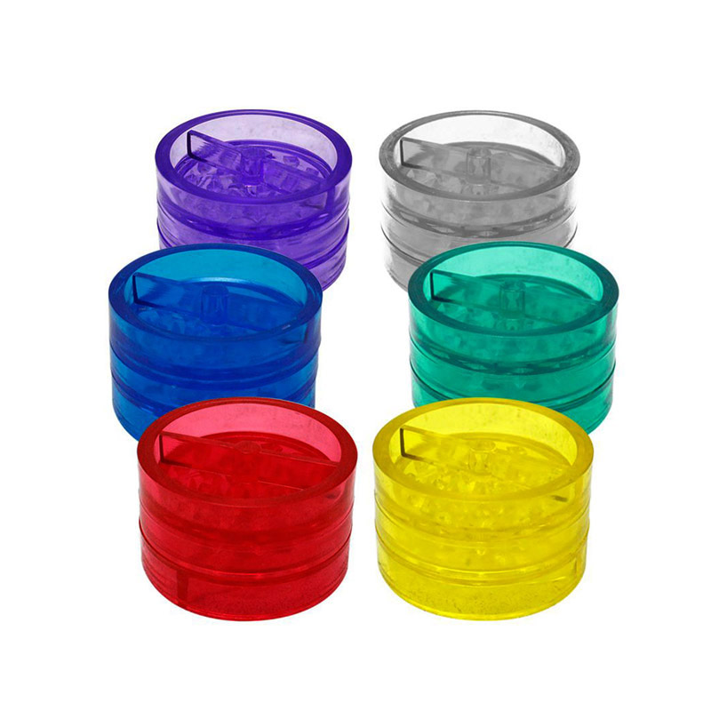 Plastic Grinder with Swivel Handle Small 1.75" IAI Corporation