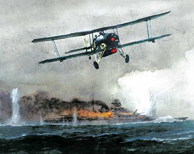 ‘Bismarck was being mercilessly pounded’ Iain Ballantyne