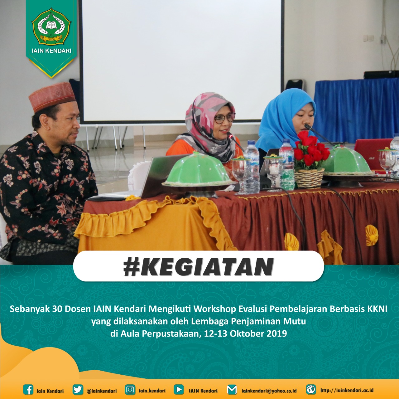 LPM IAIN Kendari Tingkatkan Mutu Pembelajaran Berbasis KKNI Melalui