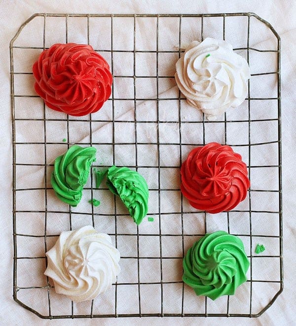 I Am Baker Christmas Cookies Christmas Meringue Cookies i am baker