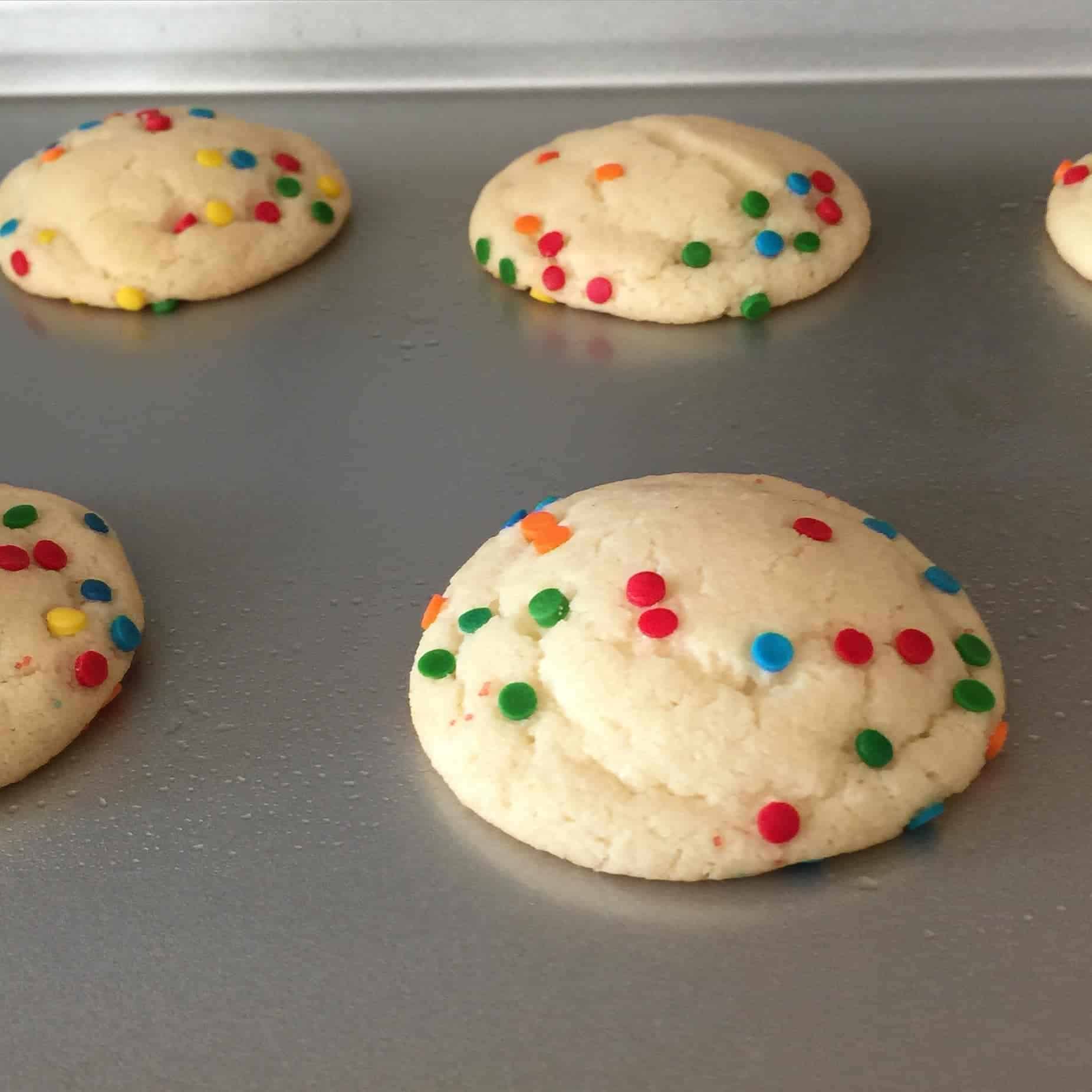 Confetti Cookies i am baker