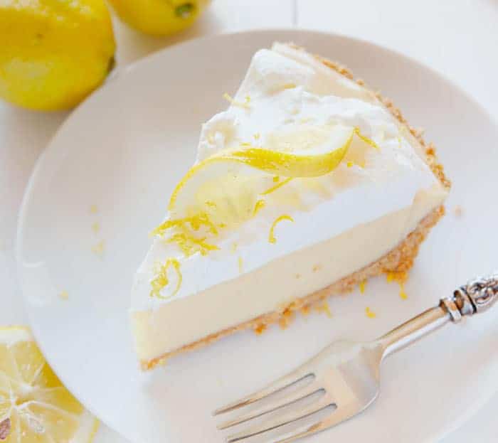 Fresh Lemon Pie {VIDEO} I Am Baker