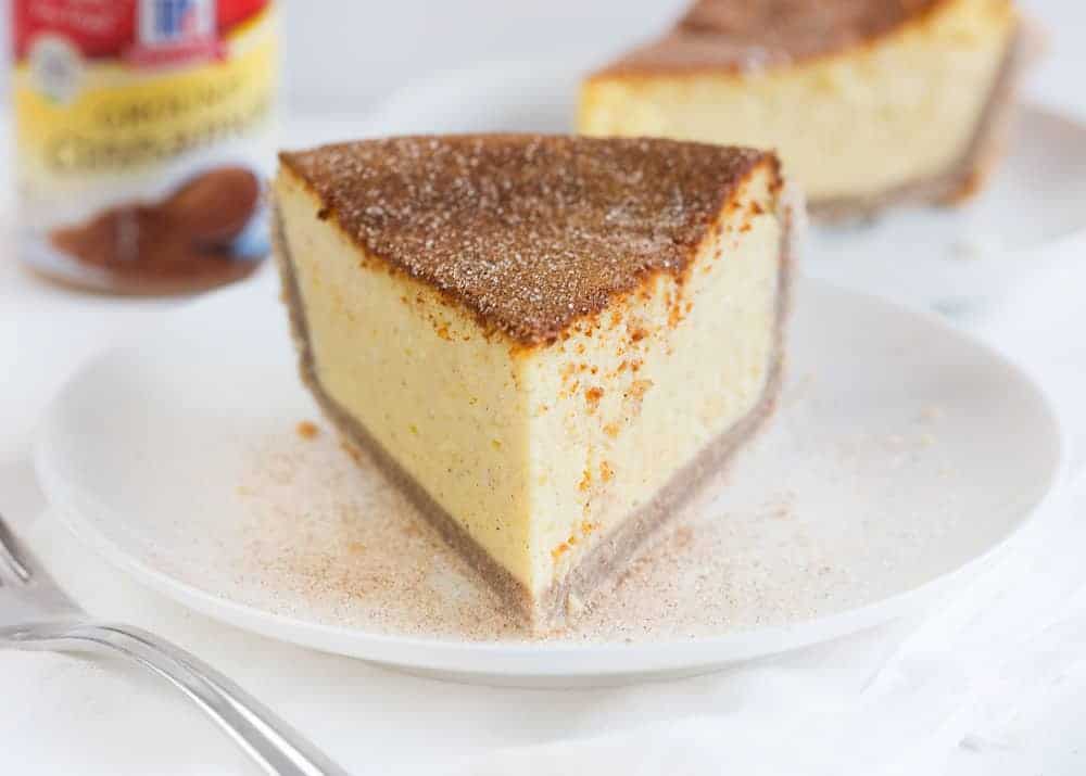 Snickerdoodle Cheesecake i am baker