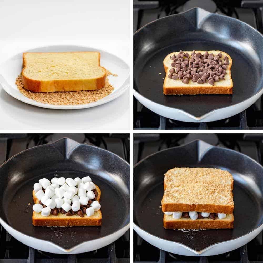 Fried S’mores Sandwich — The Porch Swing Store