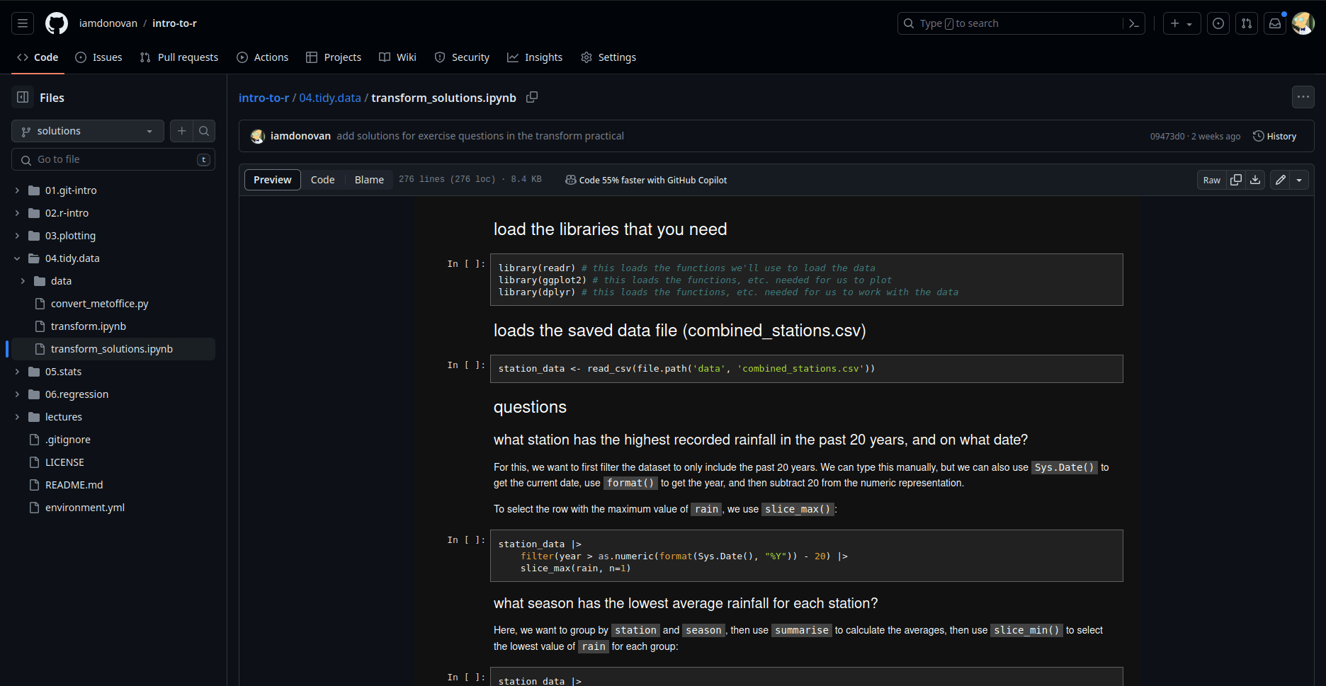 a crash course in machine learning (using python) under development