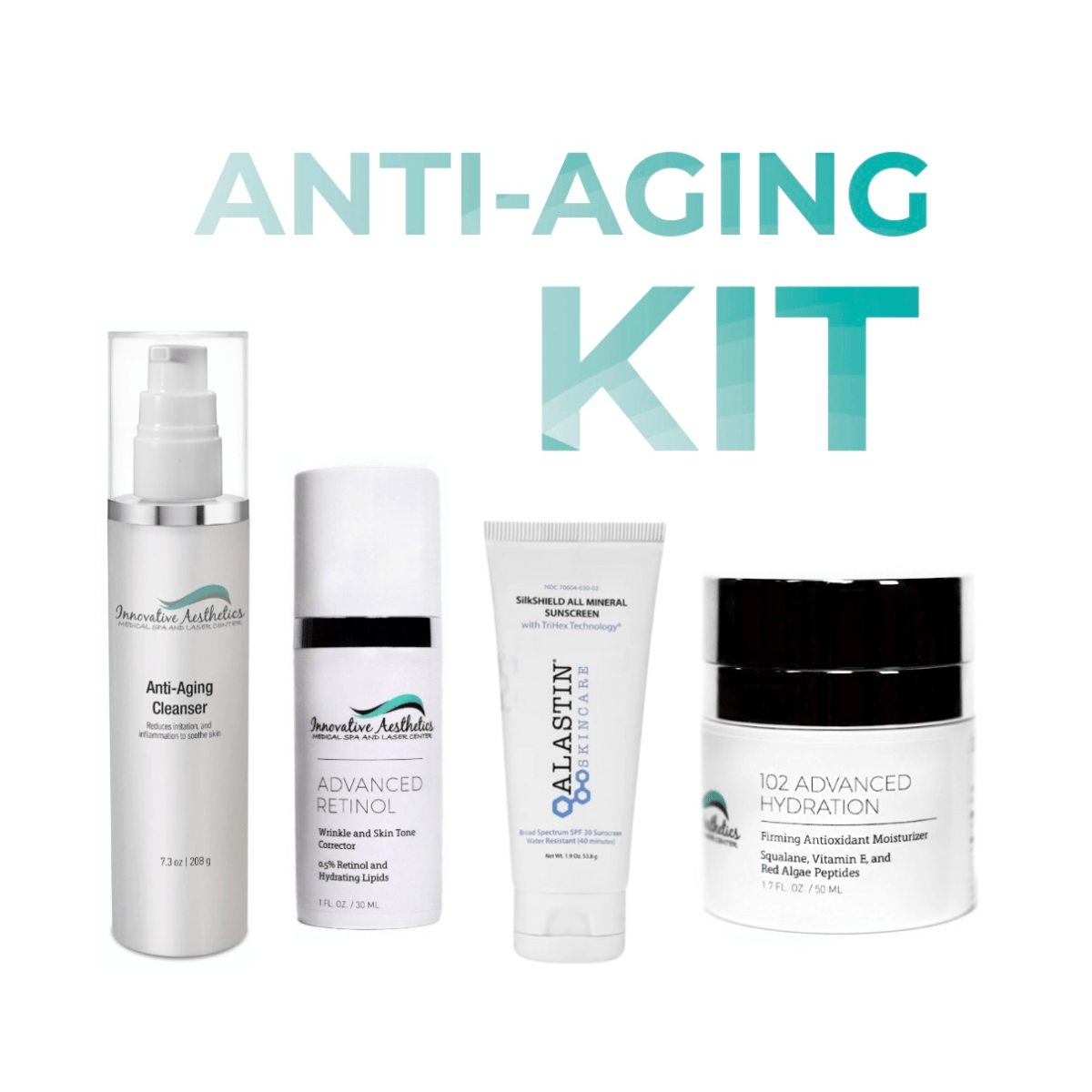 Anti-Aging Kit: Skincare System - Includes Anti-Aging Cleanser, 102
