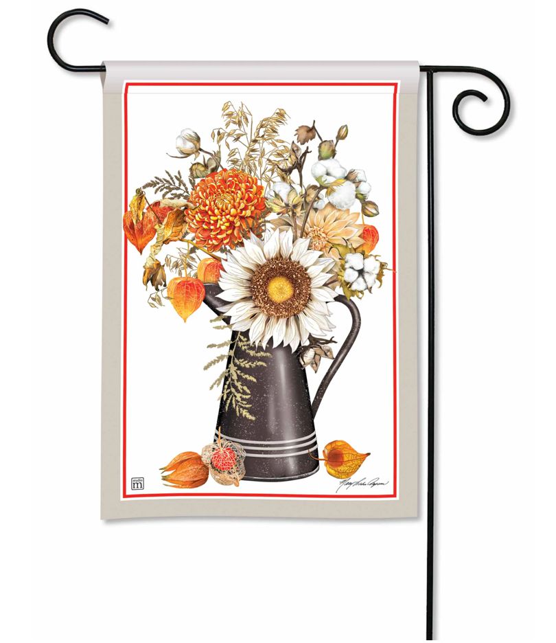 Fall Vase Garden Flag I AmEricas Flags