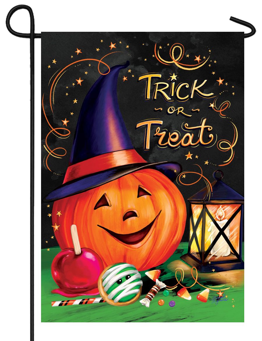 Halloween Lantern Garden Flag I AmEricas Flags
