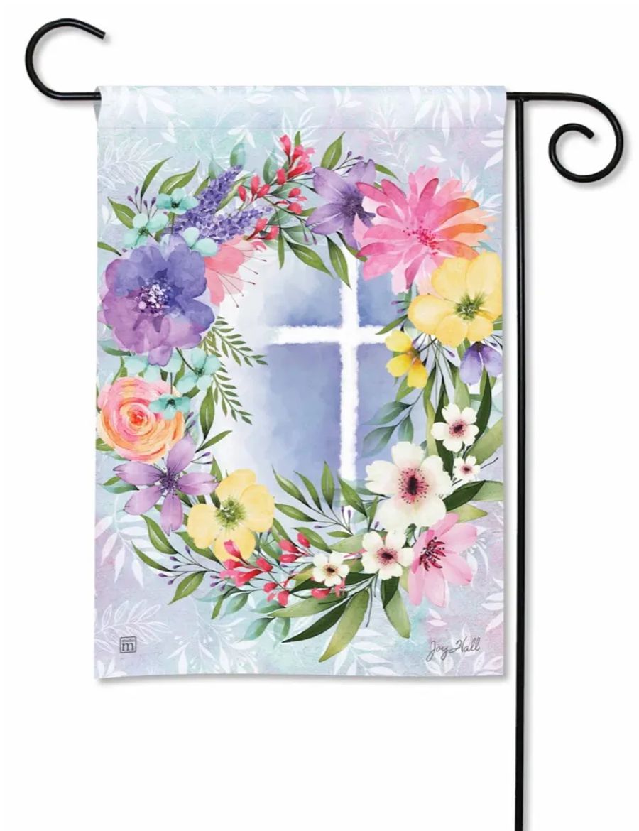 Blessed Easter Garden Flag I AmEricas Flags