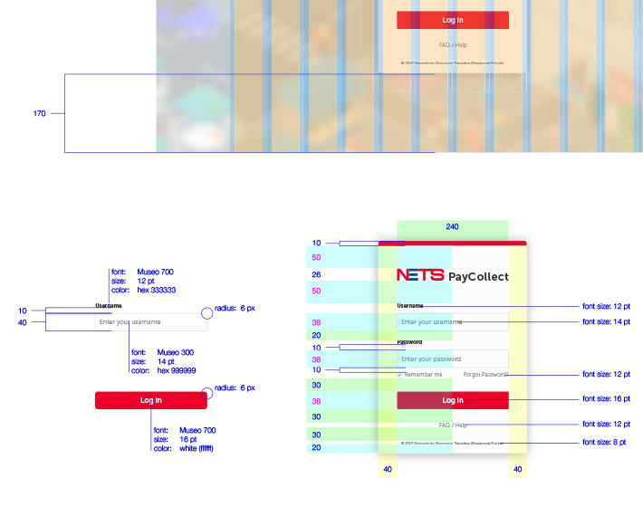 NETS UI Design System Paul Teh is a Designer UX/UI