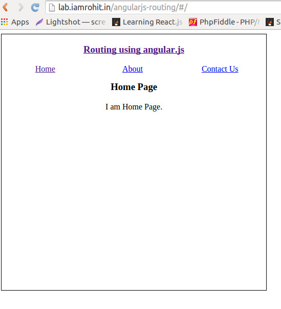 angular routing tutorial step by step