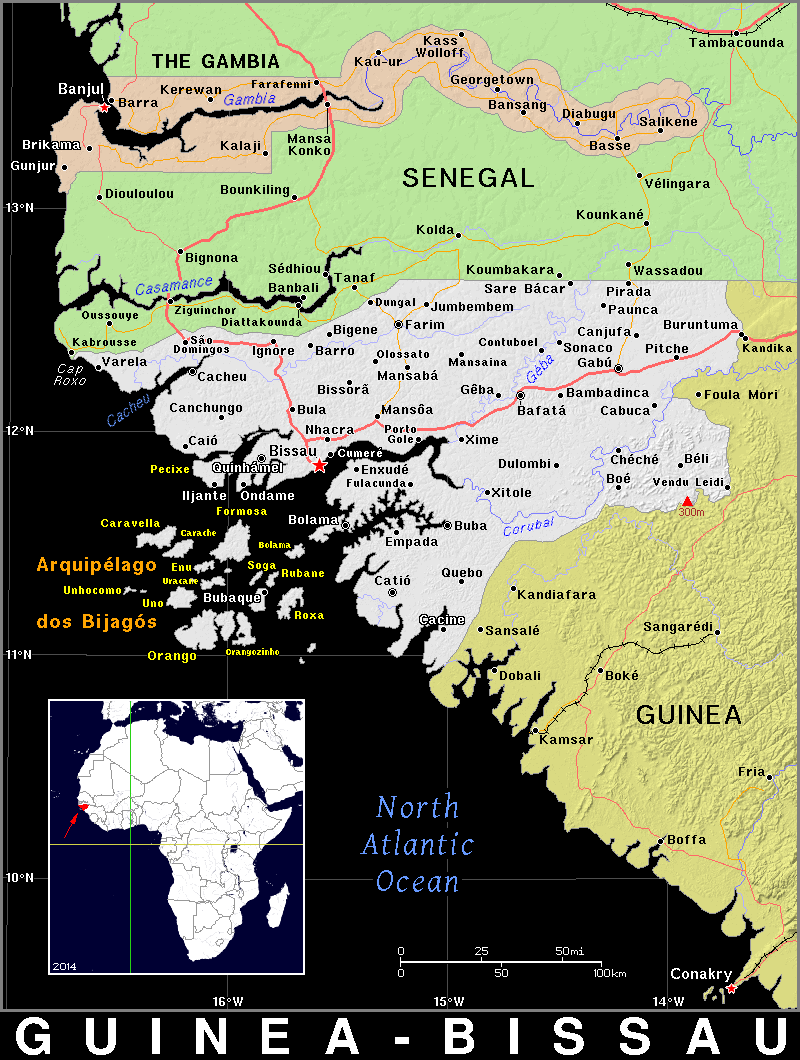 GW · GuineaBissau · Public domain maps by PAT, the free, open source