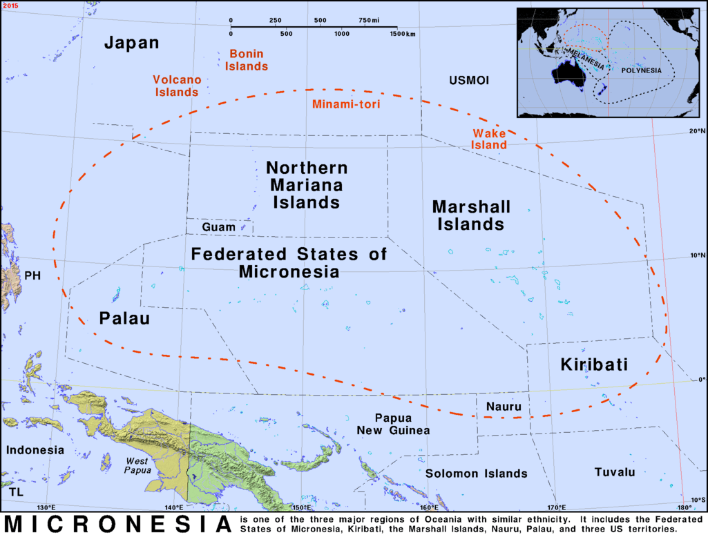 Micronesia · Public domain maps by PAT, the free, open source, portable