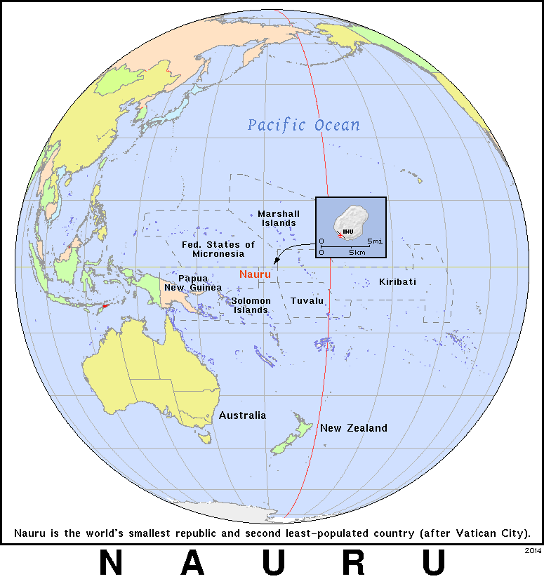 NR · Nauru · Public domain maps by PAT, the free, open source, portable