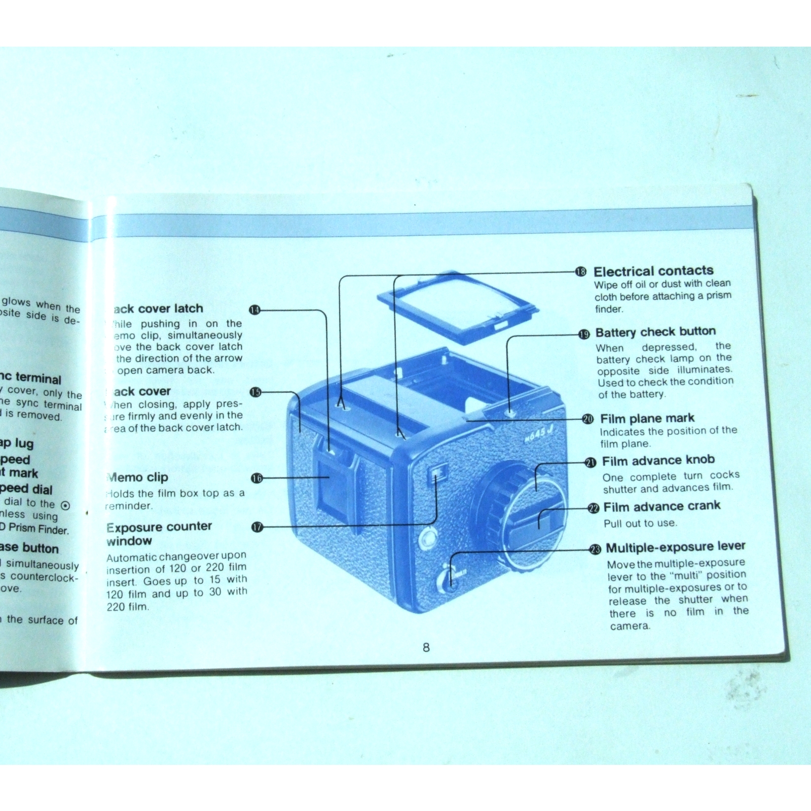 Mamiya M645J Instruction Manual – IanB Foto