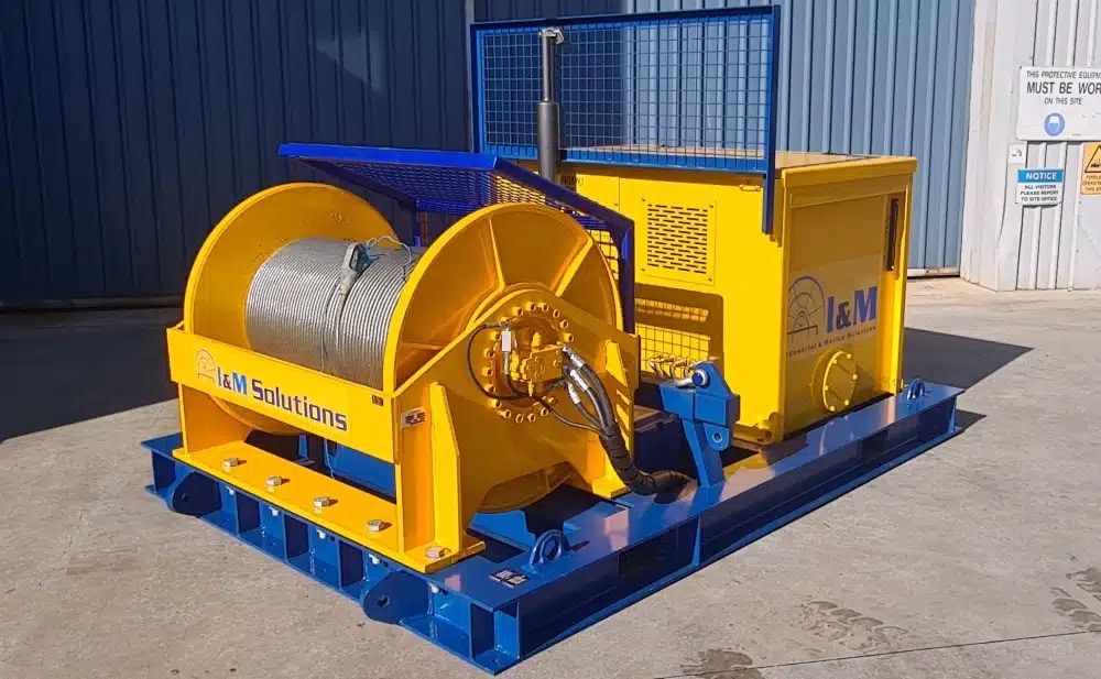 7T Cable Hauling Winch I And M Solutions Perth
